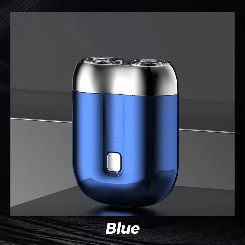 2025 New Upgraded Mini Double Head Electric Shave Magnetic Suction Men's USB Rechargeable Portable Waterproof Shaver